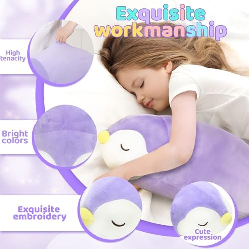 22 Inch Penguin Plush Pillow Toy 1