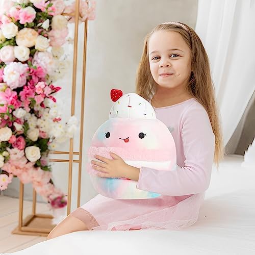 12 Inch Macaron Plush Pillow Stuffed Animal