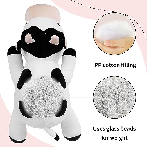 IdeaMeme Milk Cow Weighted Plush