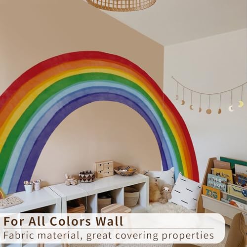 Fabric Rainbow Wall Decals for Kids Room