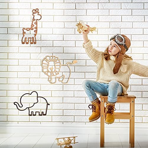 Yulejo 3 Piece Jungle Themed Wall Decor