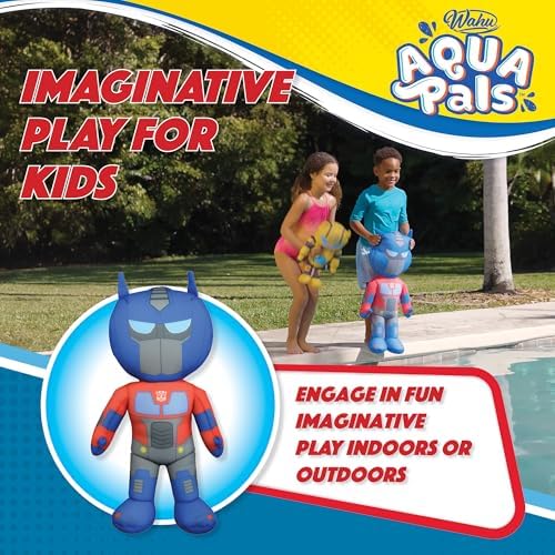 WAHU Aqua Pals Transformers Optimus Prime Plush Toy 1