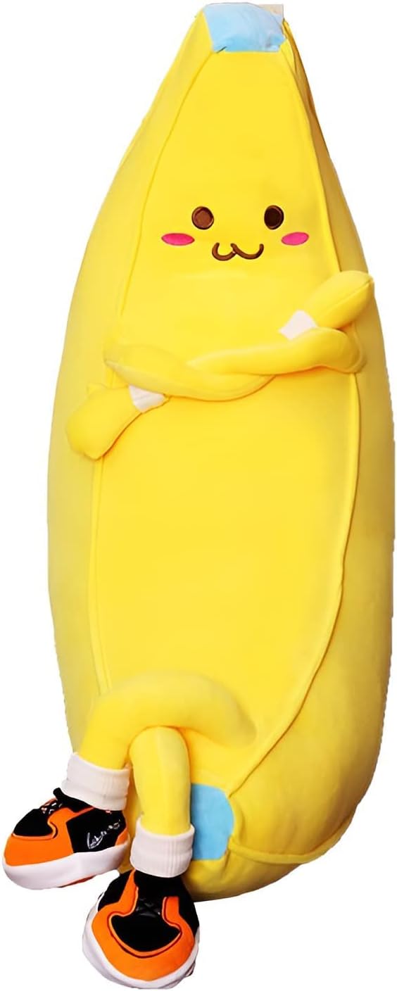 Banana Plush Stuffed Animal Pillow