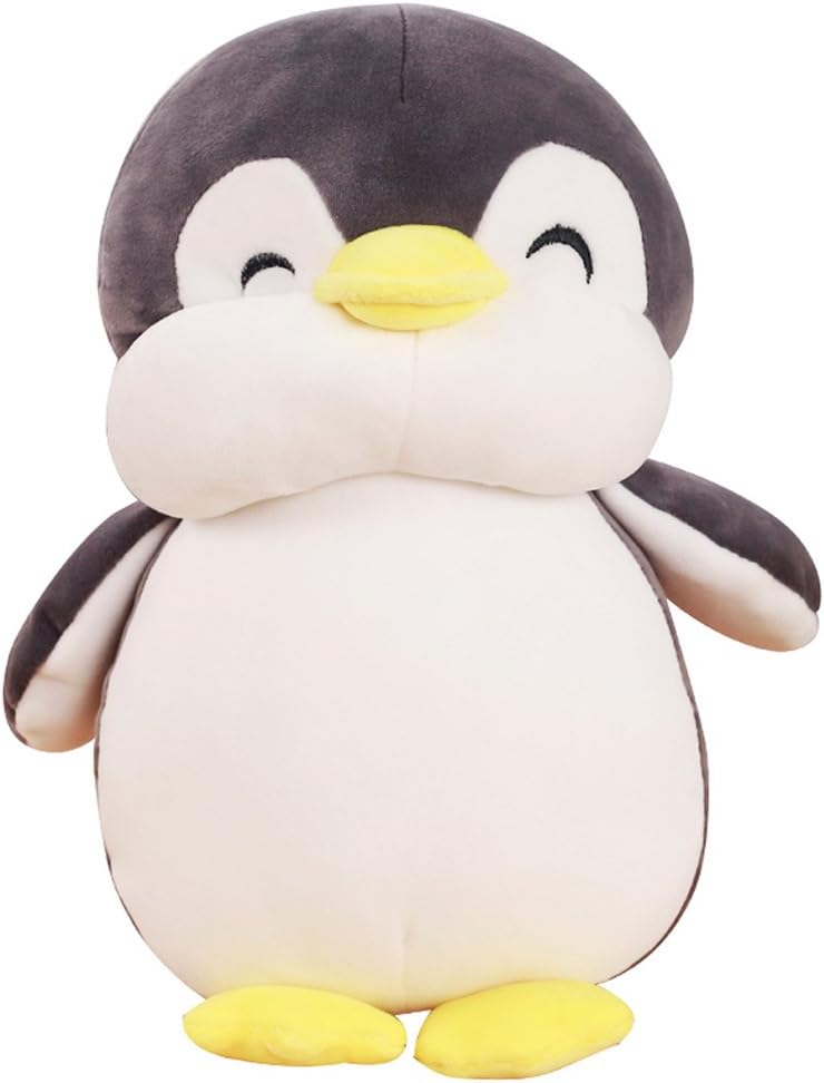 12 Inch Gray Stuffed Penguin Plush Toy 1