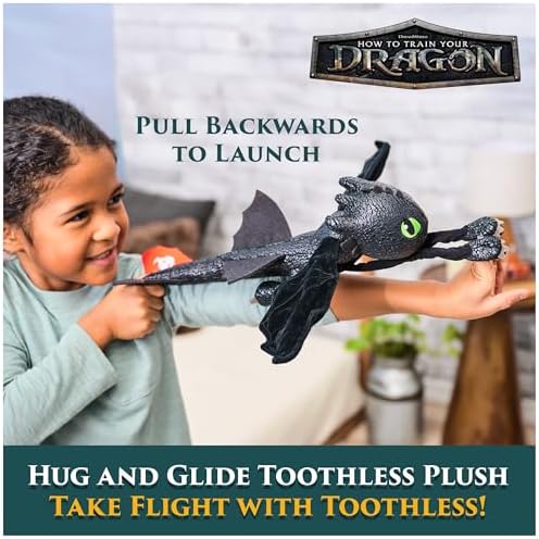 Dreamworks Dragons Toothless Plush Toy 12 Inch