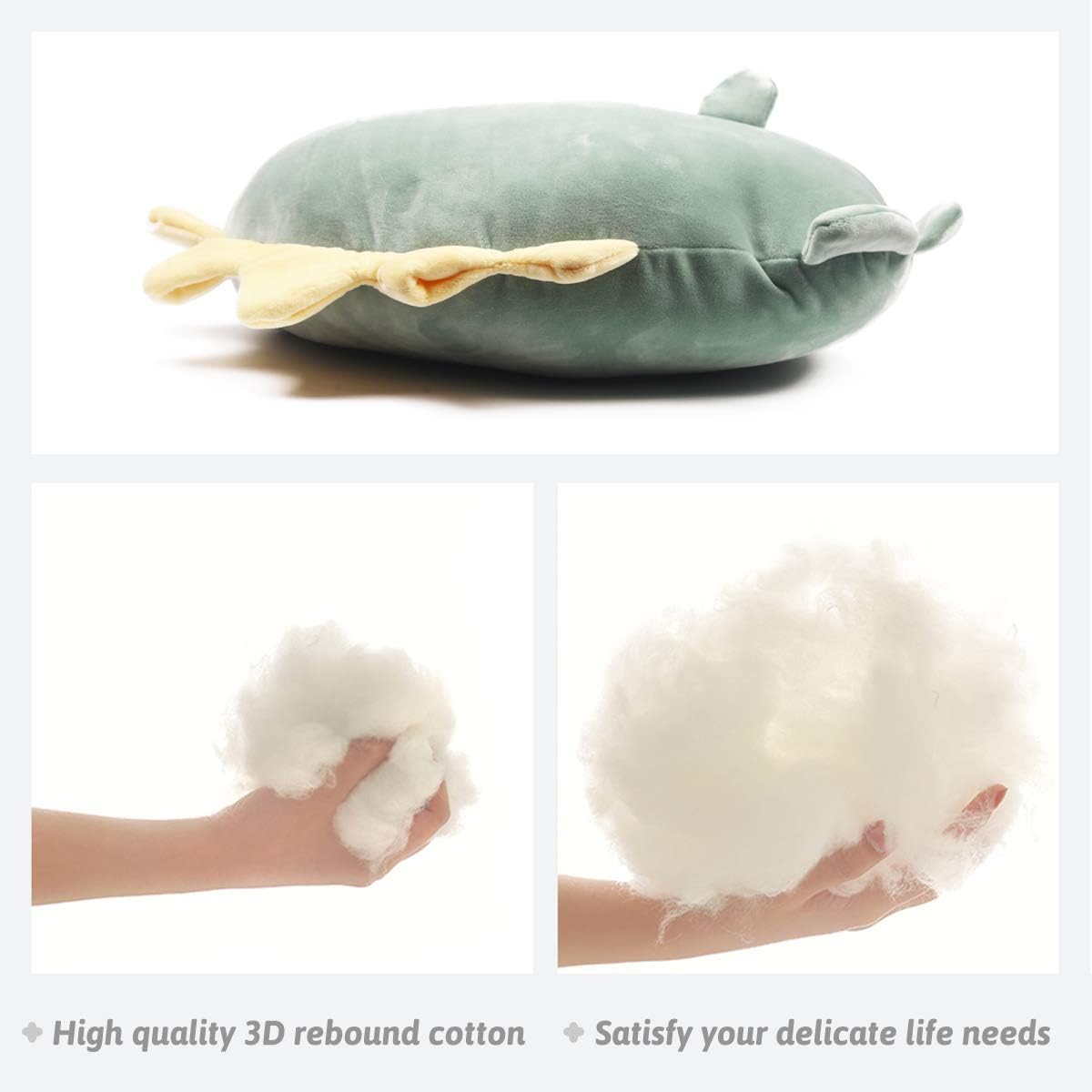 ARELUX 16in Dinosaur Plush Pillow Toy