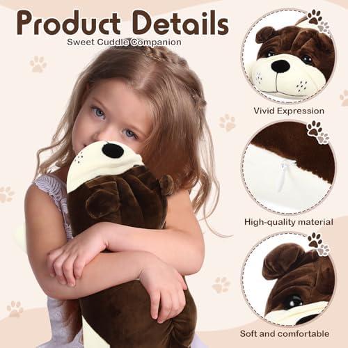 177 Inch Huggable Dog Plush Toy 1
