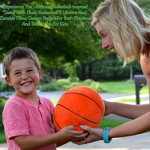 T Play Basketball Plush Pillow for Boys