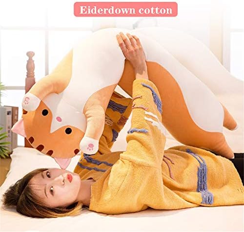 Shangman Plush Cat Pillow Toy for Kids and Girlfriend