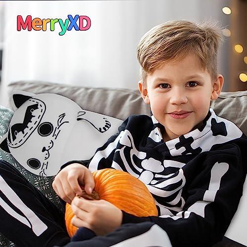 MerryXD Kawaii Cat Plush Body Pillow