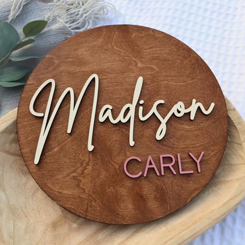 Custom 3D Baby Name Sign 1