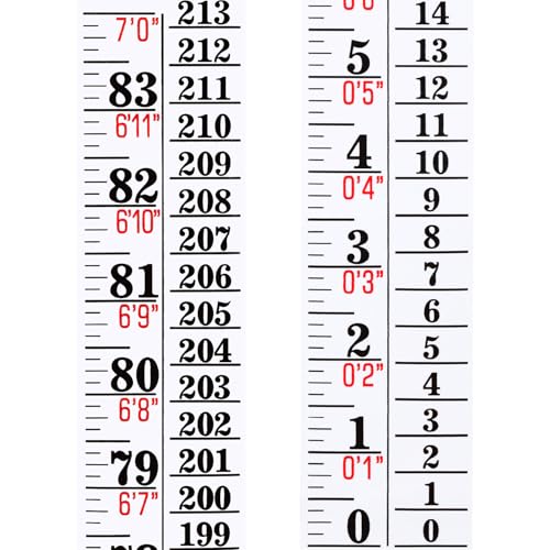 Tatuo Growth Chart Wall Label Tape