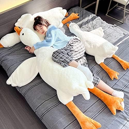 Swan Weighted Plush Animal Toy
