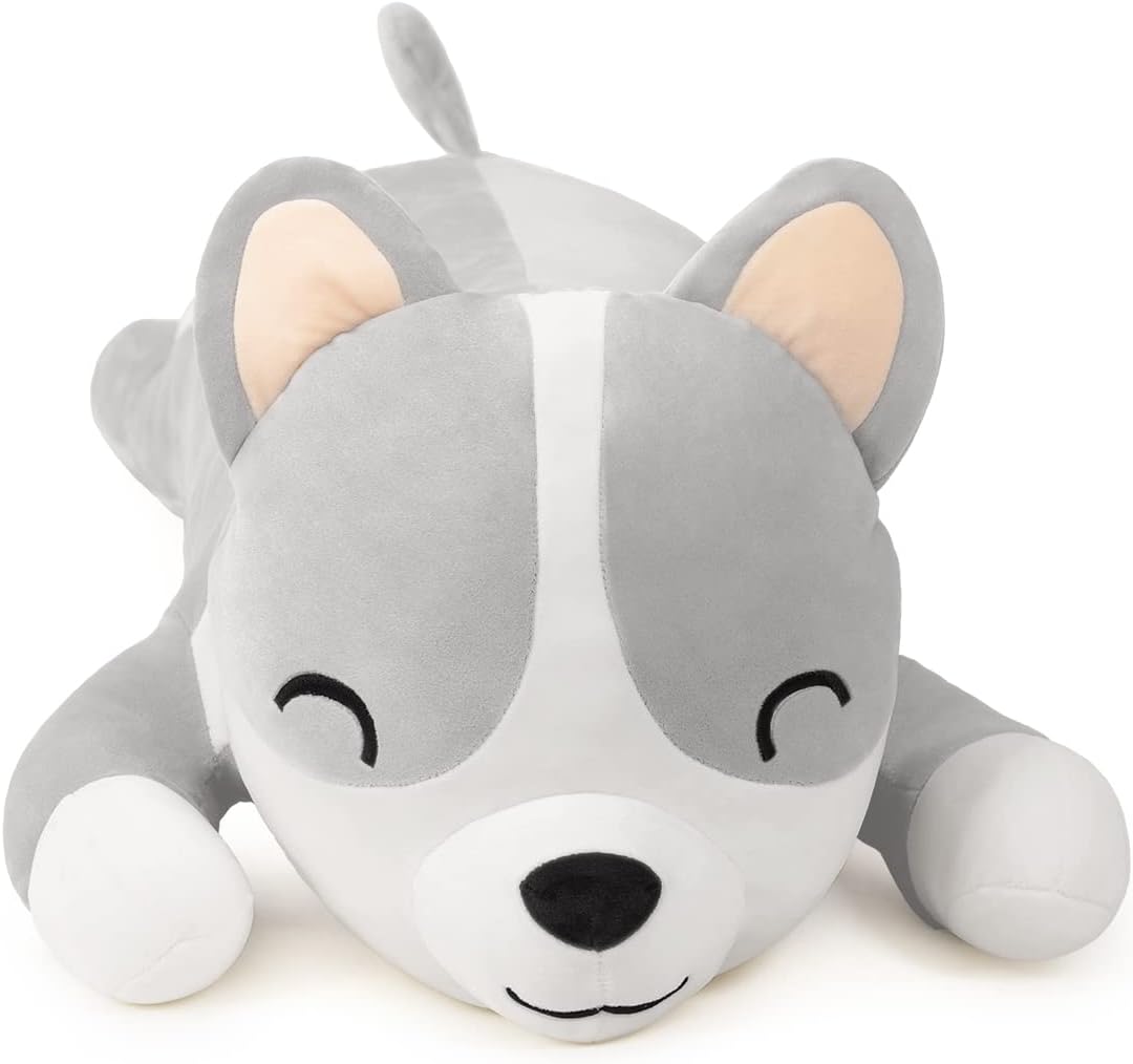Yeqivo Shiba Inu Plush Pillow for Girls Kids