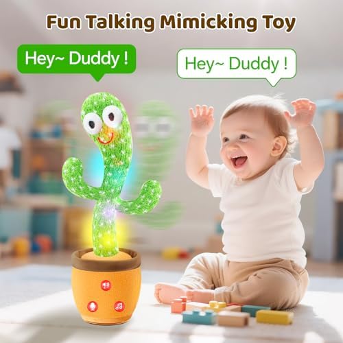 Dancing Talking Cactus Toy for Babies