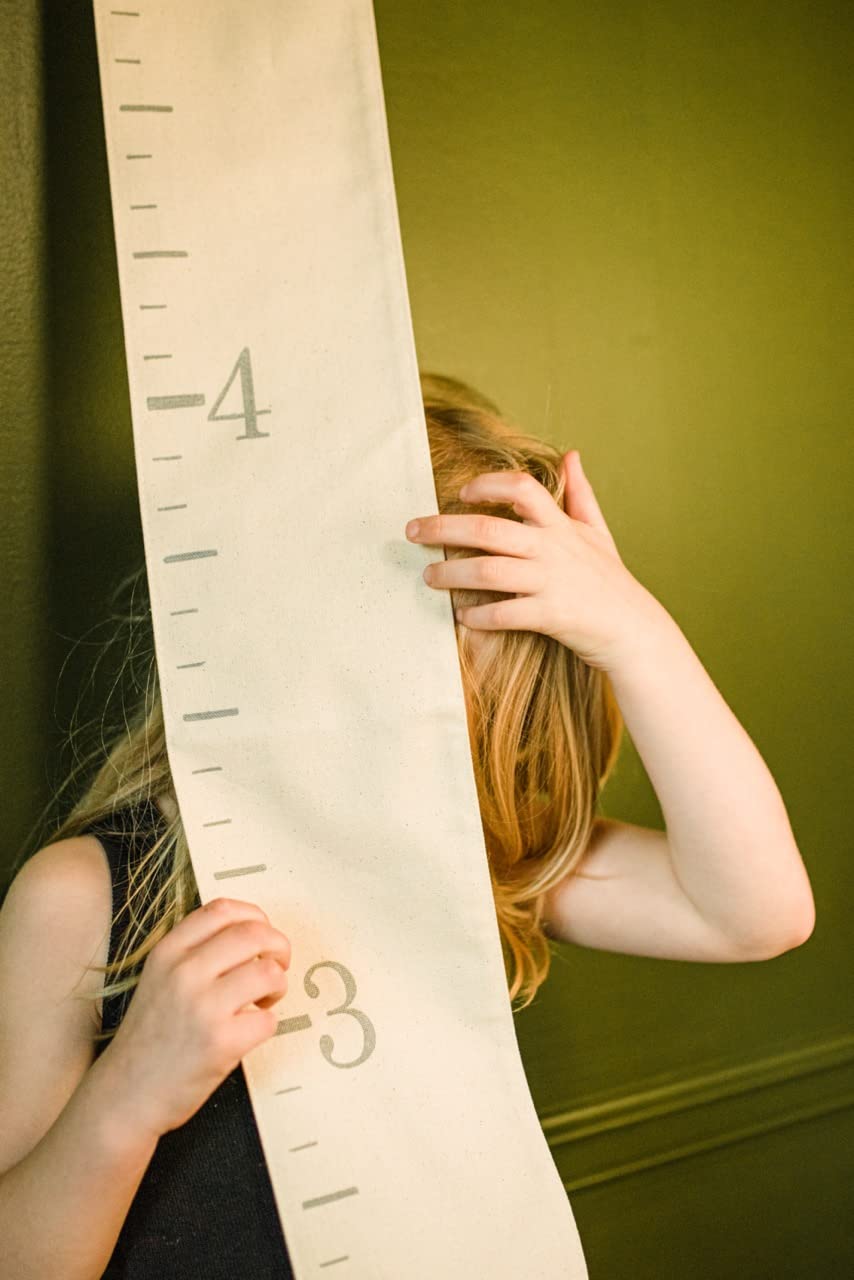 Canvas Growth Chart Ruler for Kids