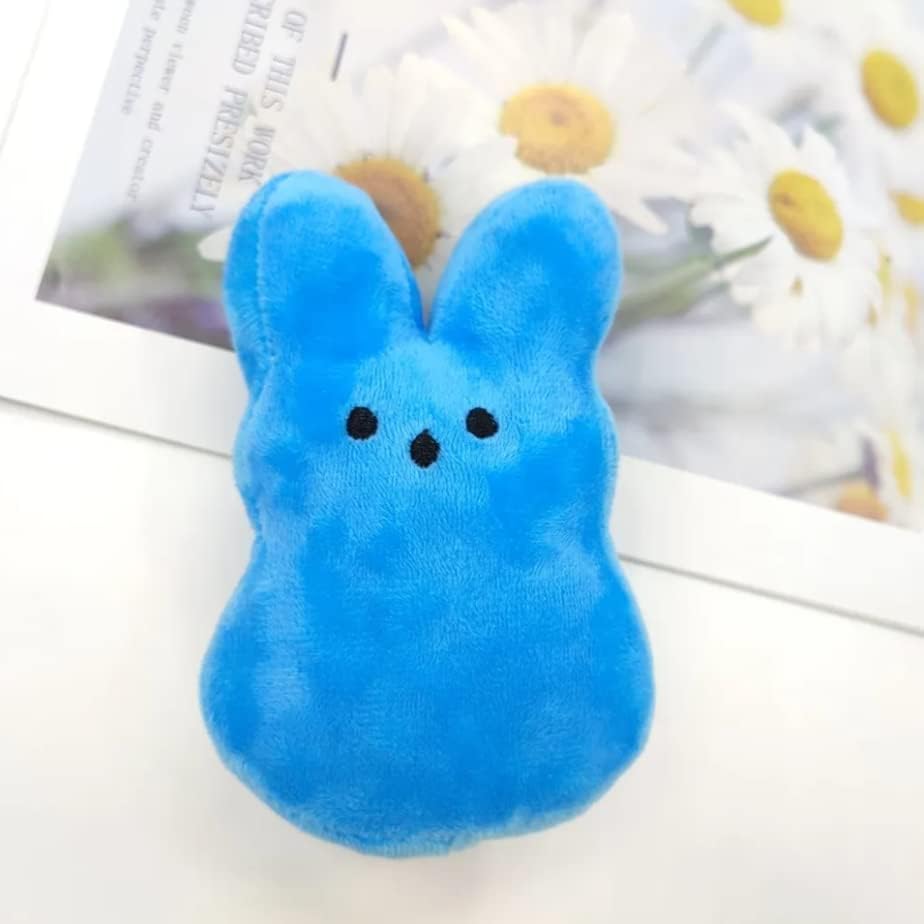 6in Plush Bunny Rabbit - Blue