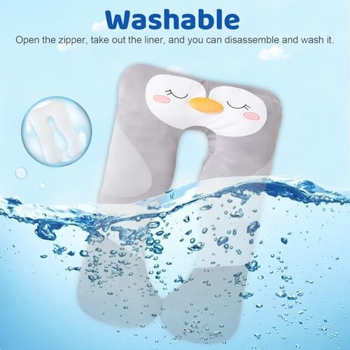 47x23 Inch U Shaped Plush Body Pillow for Kids 1