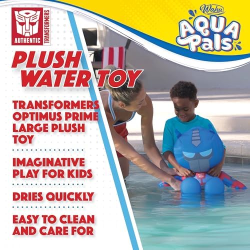 WAHU Aqua Pals Transformers Optimus Prime Plush Toy 1