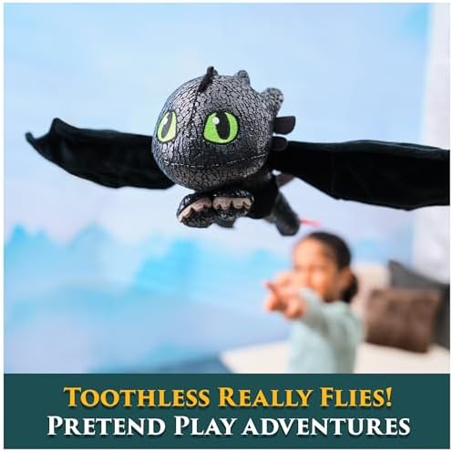 Dreamworks Dragons Toothless Plush Toy 12 Inch