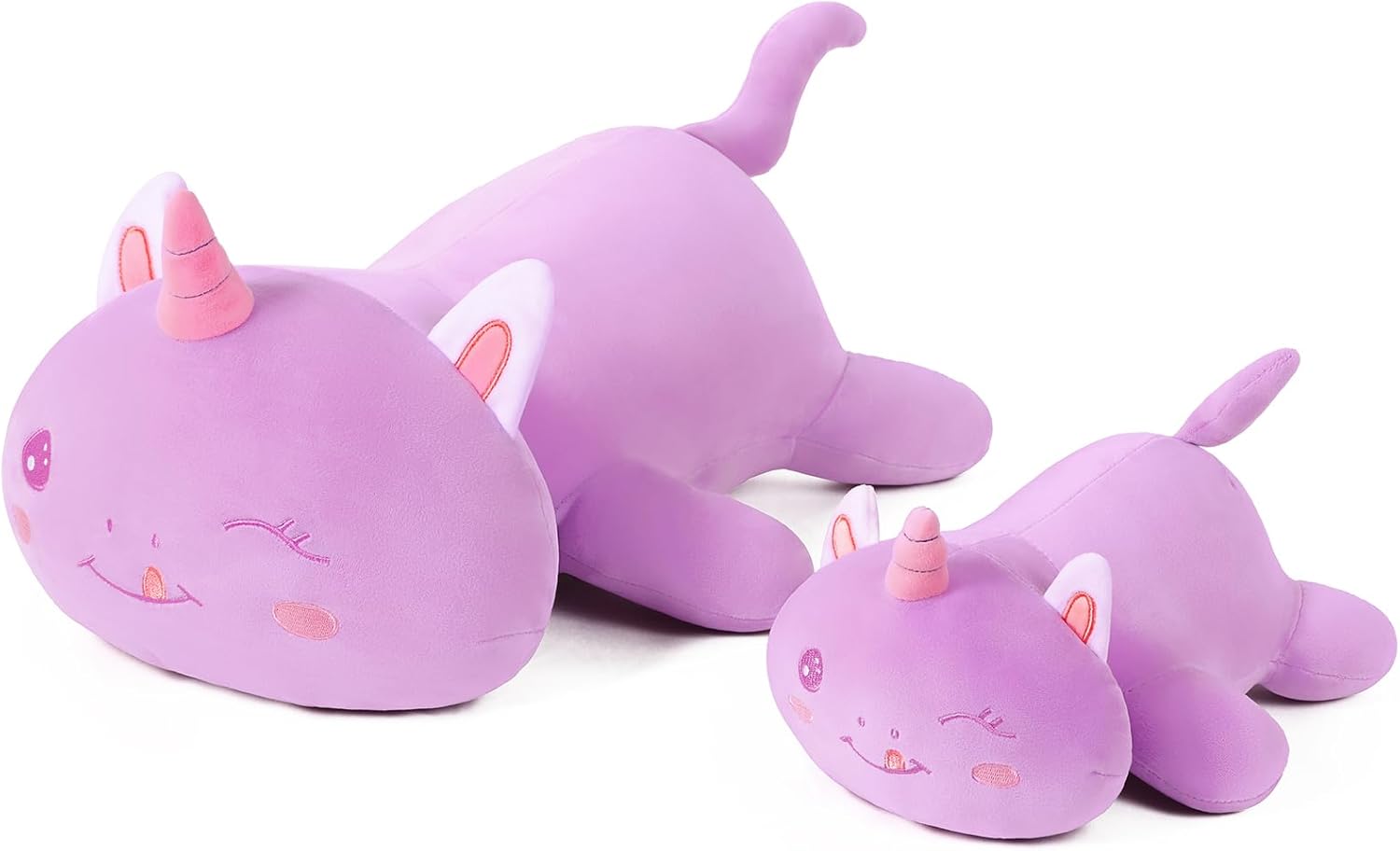 Cute Unicorn Plush Pillow - Soft Hugging Toy for Kids
