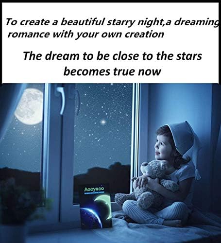 Aooyaoo Glow in The Dark Stars Wall Stickers