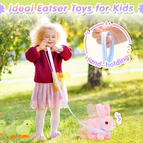 Tagitary Plush Walking Bunny with Sounds