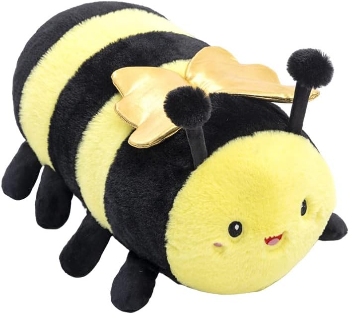 Cute Round Bumble Bee Plush Pillow