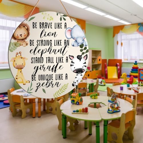 Muktoujaumai Nursery Wall Decor Sign