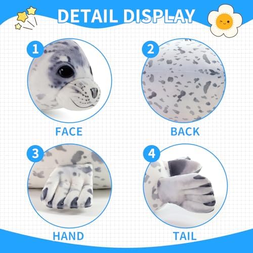 Sew Butiful Seal Plush Pillow 1