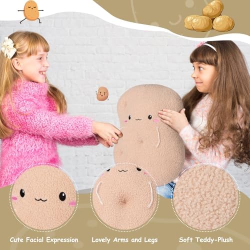Marble Empire Potato Plush Pillow
