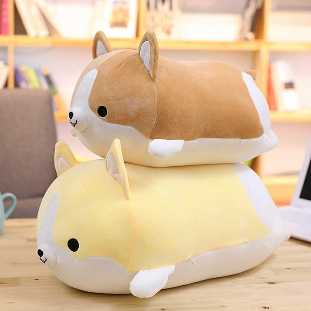 Corgi Dog Plush Pillow 118 Inch Soft Stuffed Animal Toy