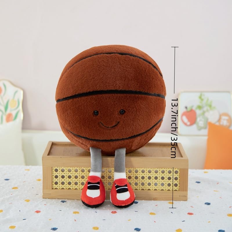 137 Inch Cute Basketball Plush Pillow