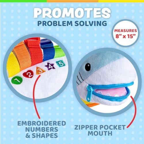 Buckle Toys Bruce Shark Stuffed Animal