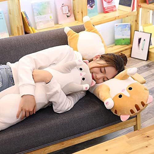 Cute Cat Plush Body Pillow for Hugging