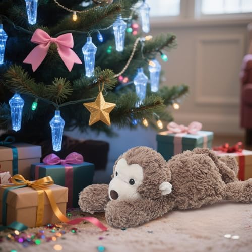Soft Monkey Plush Pillow Stuffed Animal Toy
