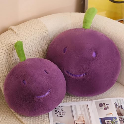 Grape Plush Pillow for Kids Adults