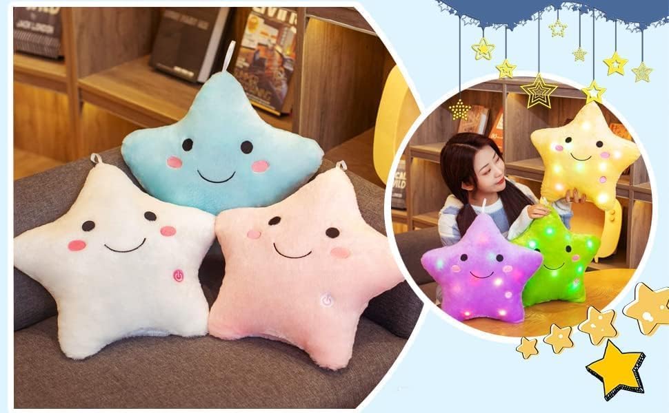 DearSun Twinkle Star Pillow Set of 2