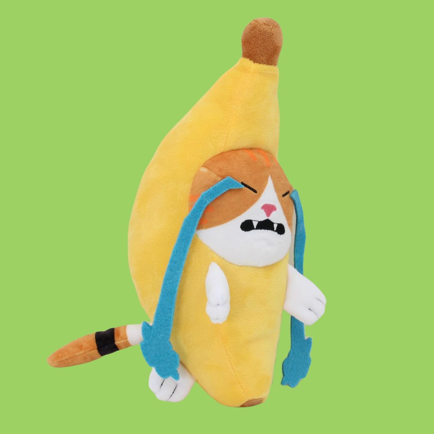 Crying Banana Cat Plush Pillow