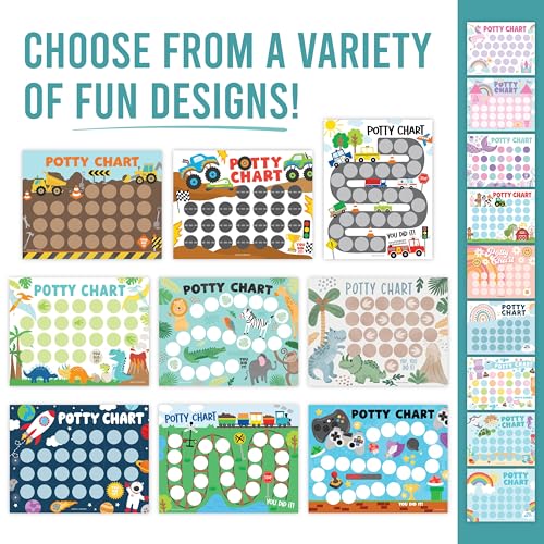 Hadley Designs Potty Training Chart for Boys 1