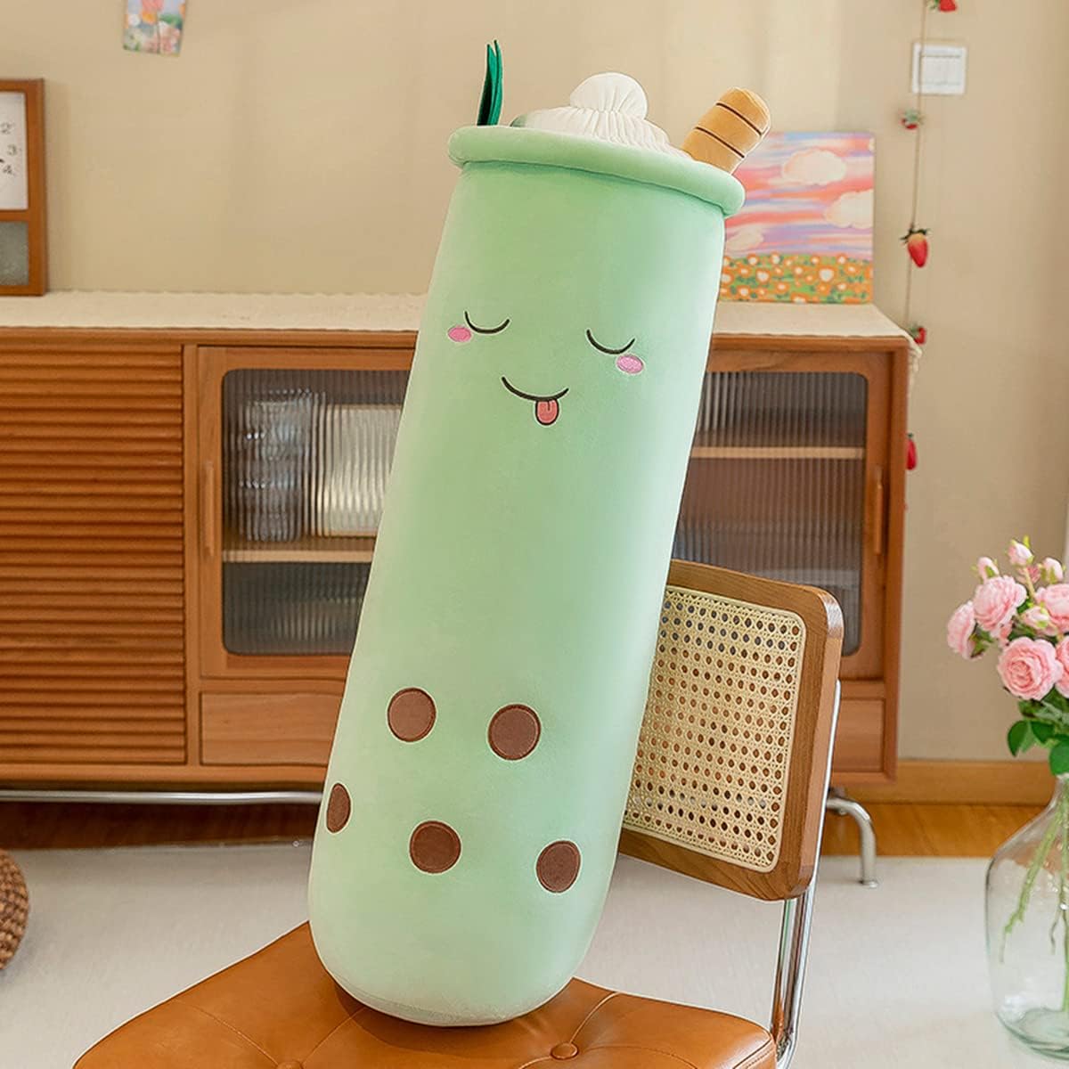 Cute Plush Pillow Boba Tea Stuffed Animal
