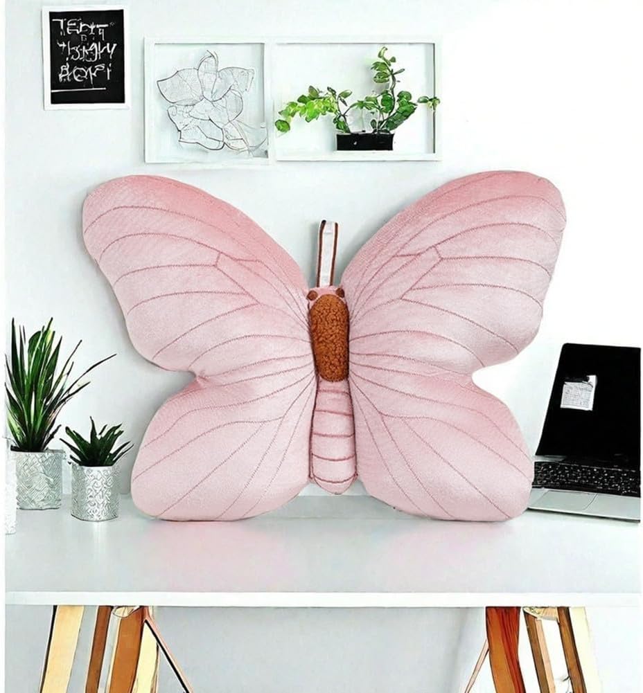 Butterfly Shaped Plush Pillow