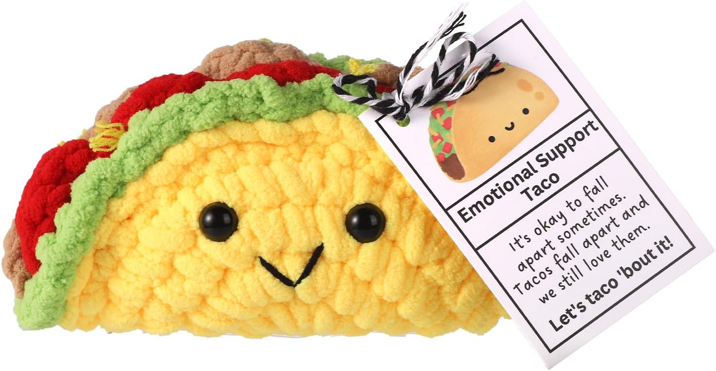Emotional Support Taco Plush Toy