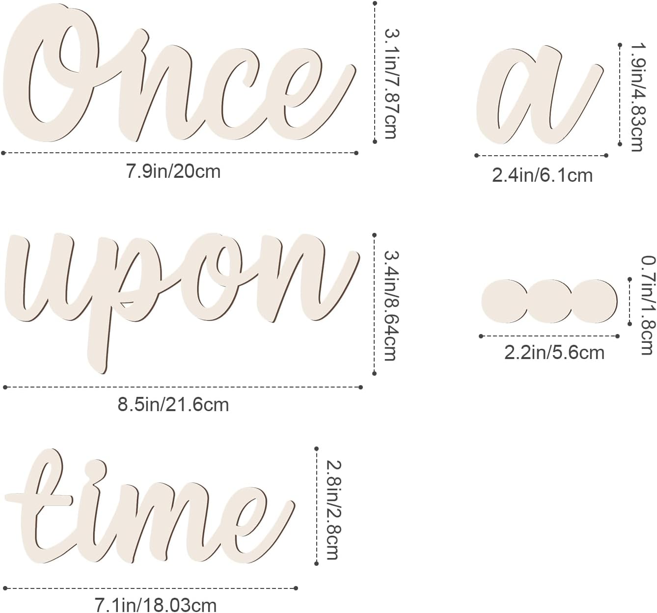 Once Upon a Time Wall Decor Sign