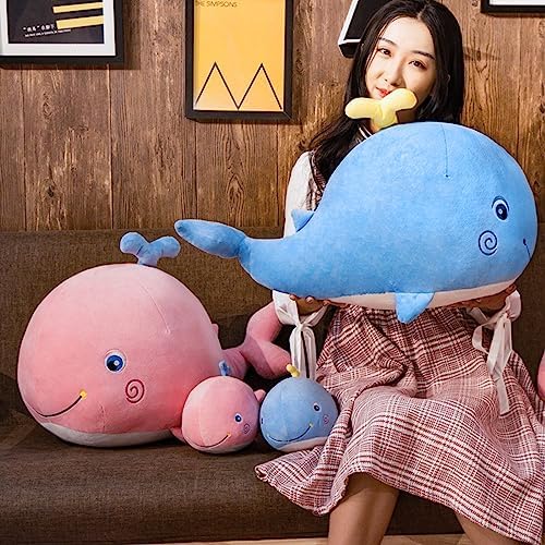 MUPI Blue Whale Plush Pillow Toy