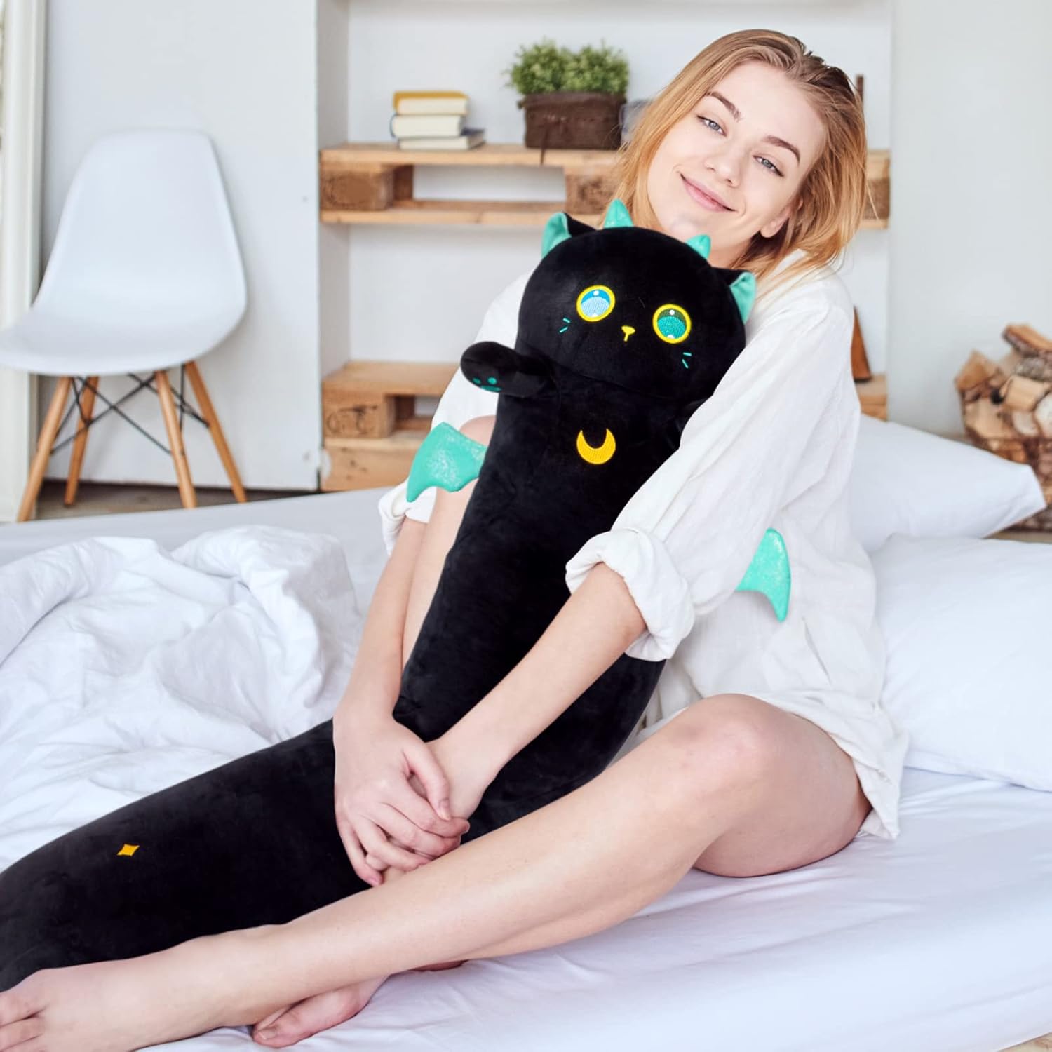 Mewaii Long Cat Plush Body Pillow