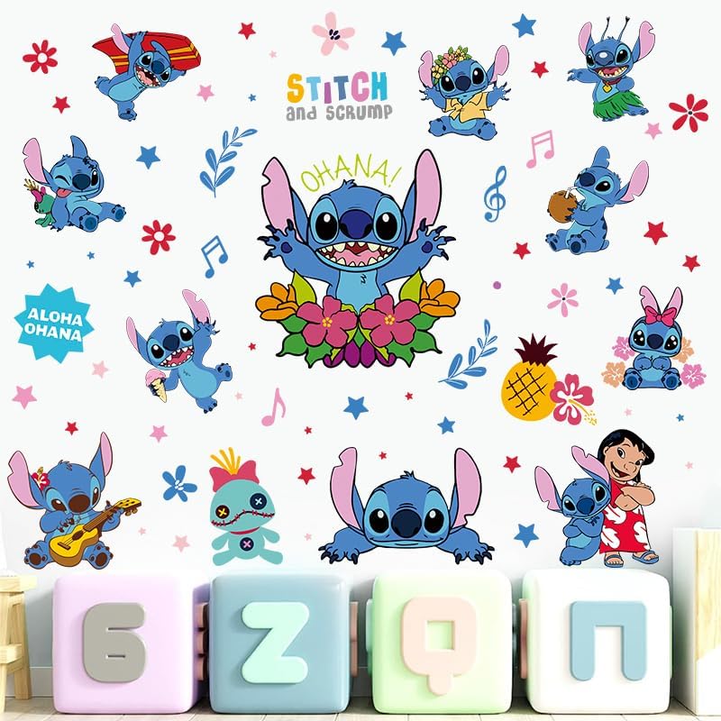Aloha Ohana Wall Stickers for Kids