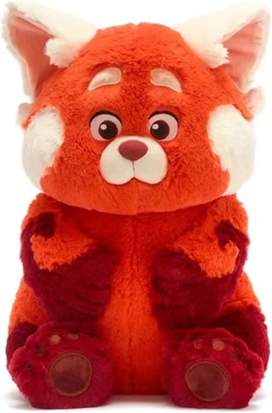 Red Plush Panda Toy Stuffed Pillow