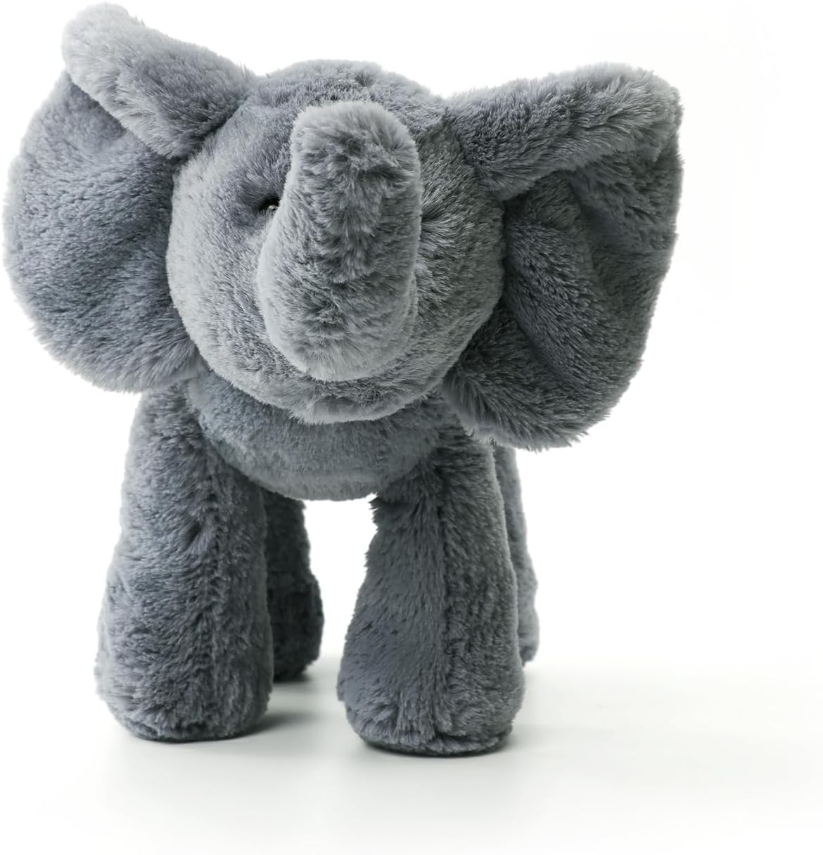 RECUR Plush Gray Elephant Stuffed Animal