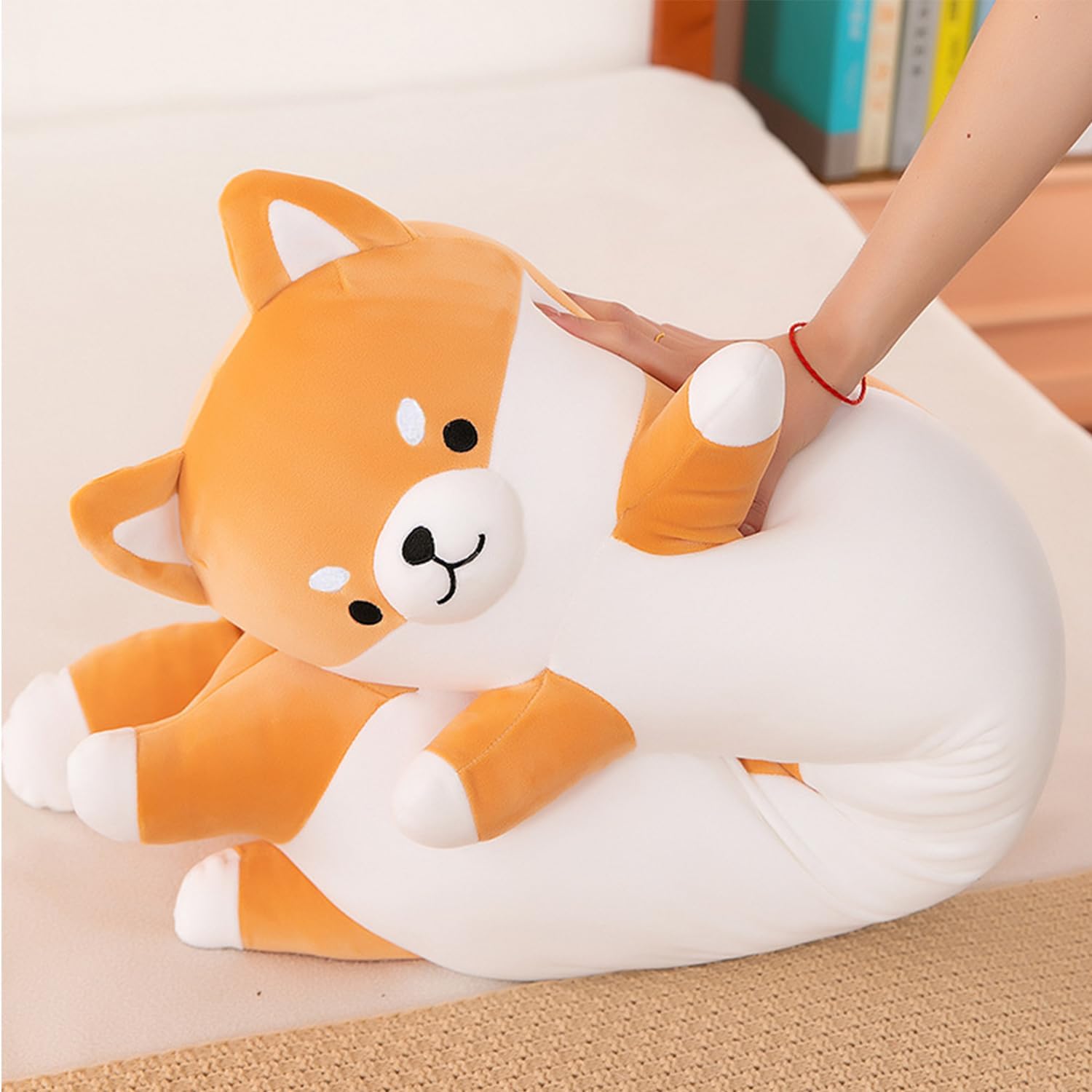 Long Shiba Inu Plush Pillow for Kids 1
